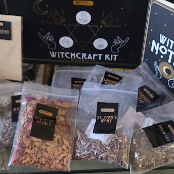 🕯✨🐈‍⬛ Traditional Witch Crafting Starter Kit real organic herbs & real c… - Picture 3 of 17